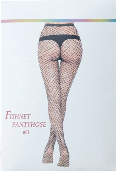 Sax Large Net Womens Fishnet Pantyhose 3 - - Hosiery