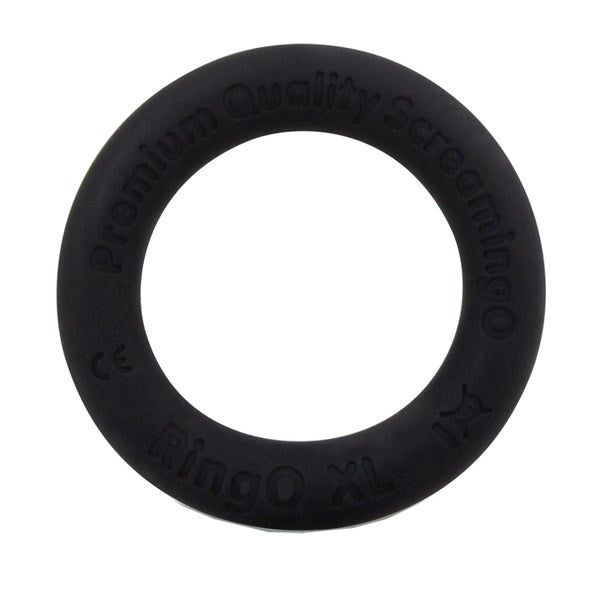 Screaming O RingO Ritz XL Stretchy Mens Cock Ring Black - - Stretchy Cock Rings