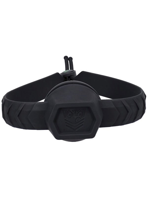 Doc Johnson Fort Troff Max Comfort BDSM Play Mouth Gag Black - Bondage Gags and Bits