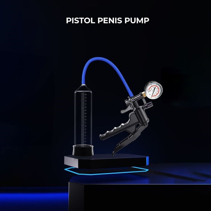 LuvPump ProXtra Professional Penis Pump with Pressure Gauge Clear - - Penis Pumps And Stretchers