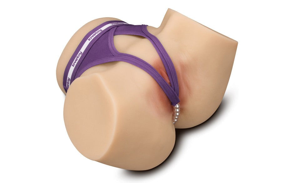 Lovetoy Streetgirls Susan Dual Motor Automatic Pulse Pussy & Ass Male Masturbator - - Realistic Butts And Vaginas