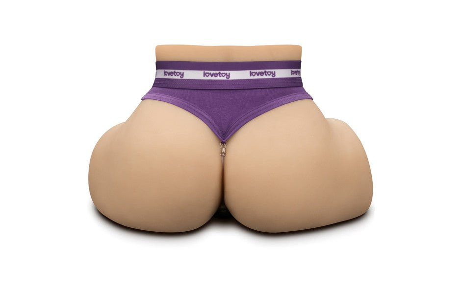 Lovetoy Streetgirls Susan Dual Motor Automatic Pulse Pussy & Ass Male Masturbator - - Realistic Butts And Vaginas