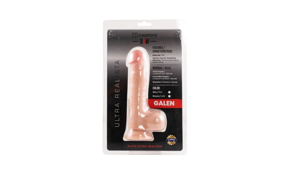 Raw Galen Ultra Realistic Double Layered Dildo - - Realistic Dildos
