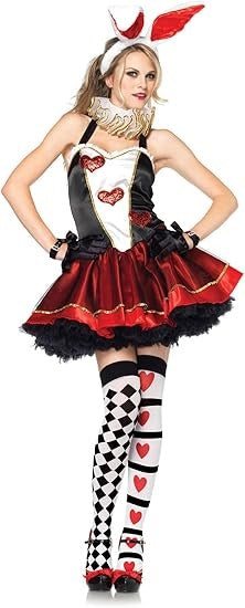 Leg Avenue Womens Tea Party Bunny Costumes Set - - Fancy Dress Ups