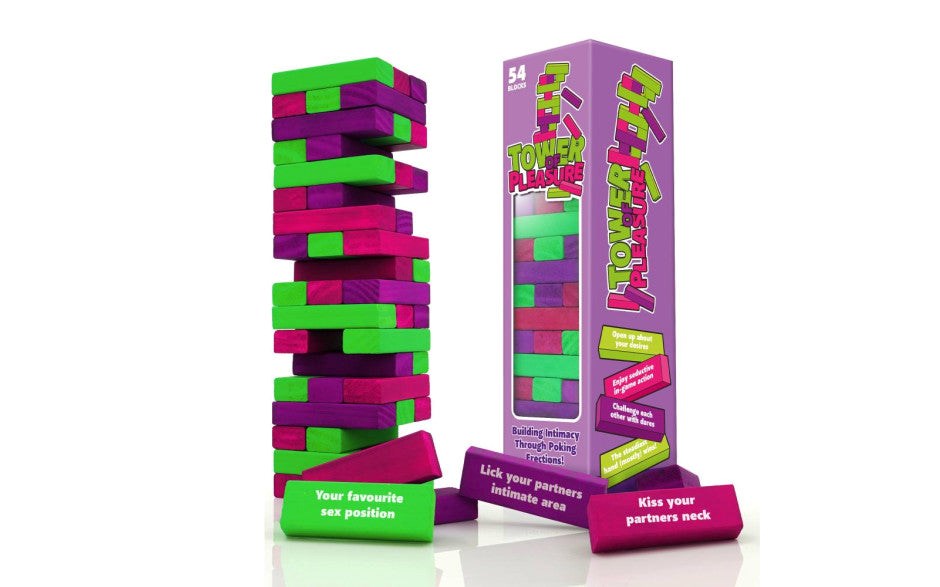 Creative Conceptions Play Wiv Me Tower of Pleasure Adult Game - - Sex Games, Coupons and Tricks