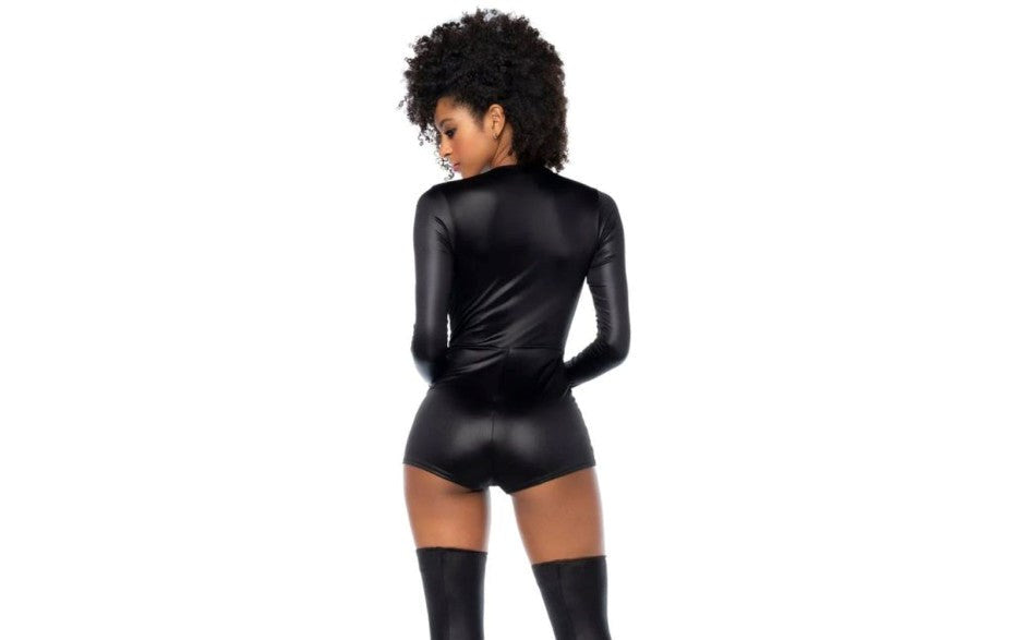 Mapale 2 Piece Sultry Swat Officer Halloween Costume - - Fancy Dress Ups