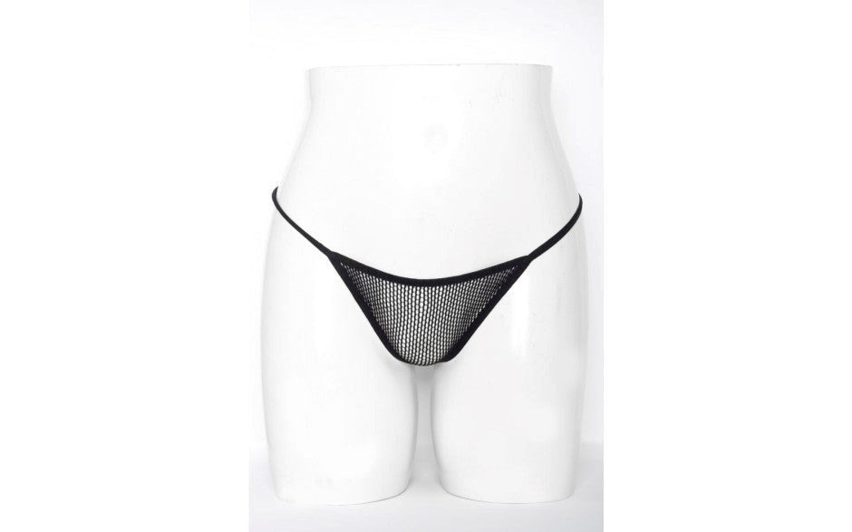 Killer Legs Womens Mesh Net G-String With Sheer Net OS - - G-Strings, Panties and Shorts