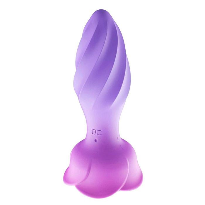 Adam & Eve Rotating & Vibrating ROSE Anal PLUG Pink - - Butt Plugs