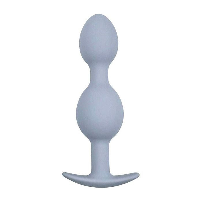 Adam & Eve VIBRA-BALL TRIO Weighted Anal Training Set Grey - - Butt Plugs