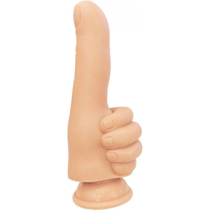 Hott Products Finger Fest Thumbs Up Realistic Dildo Flesh - - Realistic Dildos