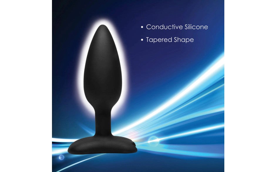 Zeus Bum Shock Electro Stimulation Silicone Anal Plug - - Butt Plugs