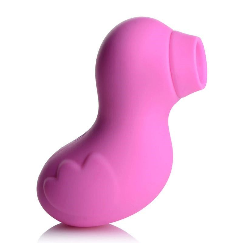 Shegasm Sucky Ducky Silicone Clitoral Stimulator Pink - - Clit Ticklers and Pulsators