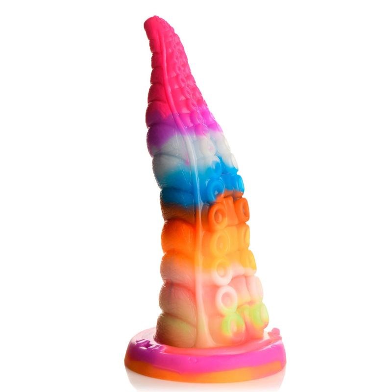Creature Cocks Luminoctopus GITD Tentacle Fantasy Dildo - - Realistic Dildos