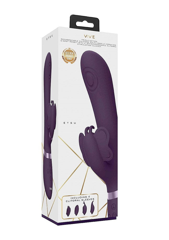 Vive Etsu Multi Functions Rabbit Vibrator - - Rabbit Vibrators