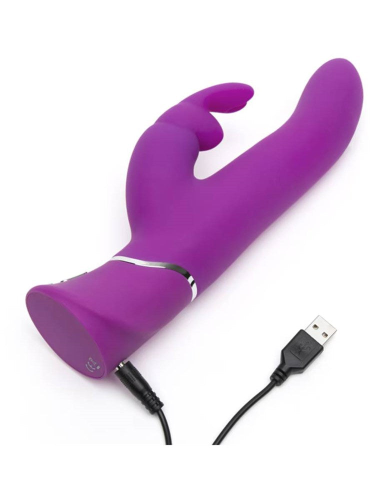 Happy Rabbit Curve Power Motion Rabbit Vibrator Purple - - Rabbit Vibrators