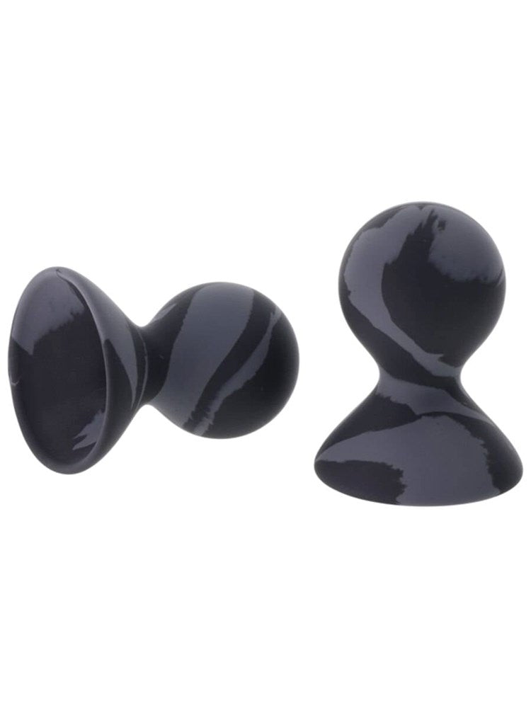 Sportsheets Velvet Noir Silicone Nipple Suckers - Nipple and Clit Clamps
