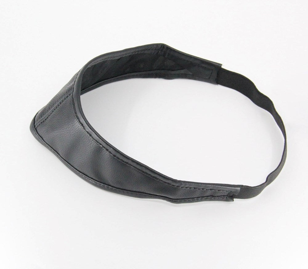 Love In Leather Mouldable Total Block Out Blindfold - - Masks And Blindfolds