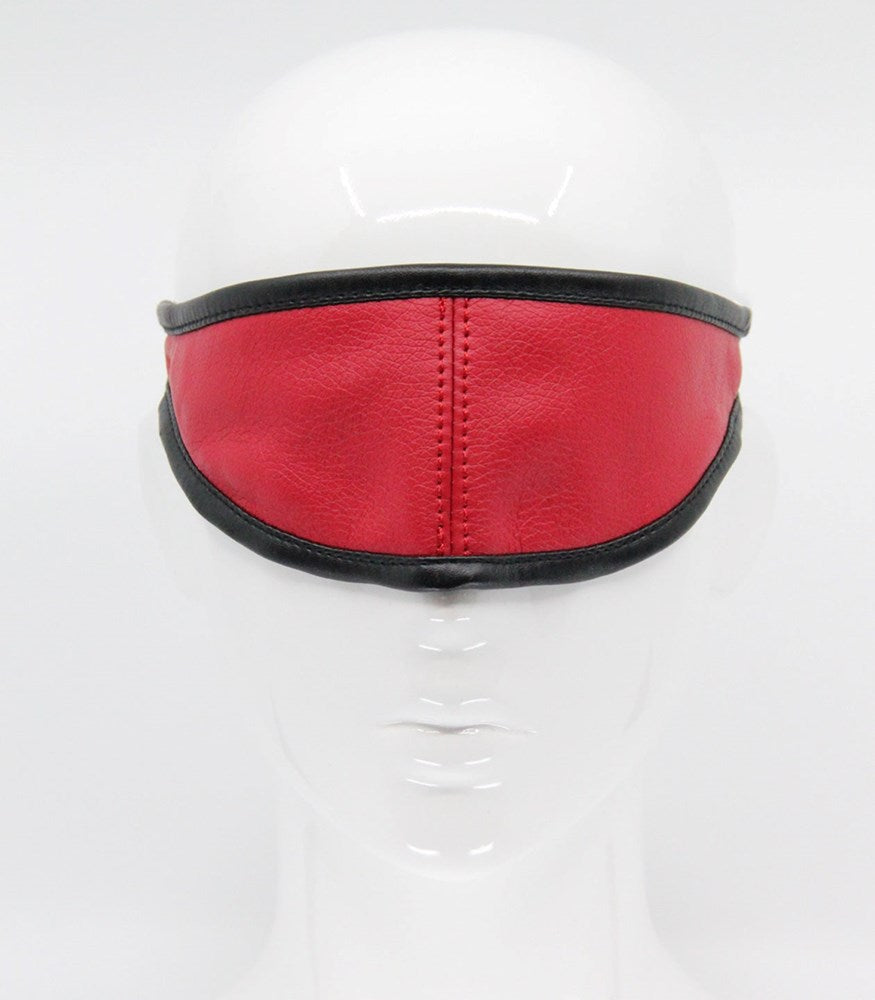 Love In Leather Mouldable Total Block Out Blindfold - Masks And Blindfolds