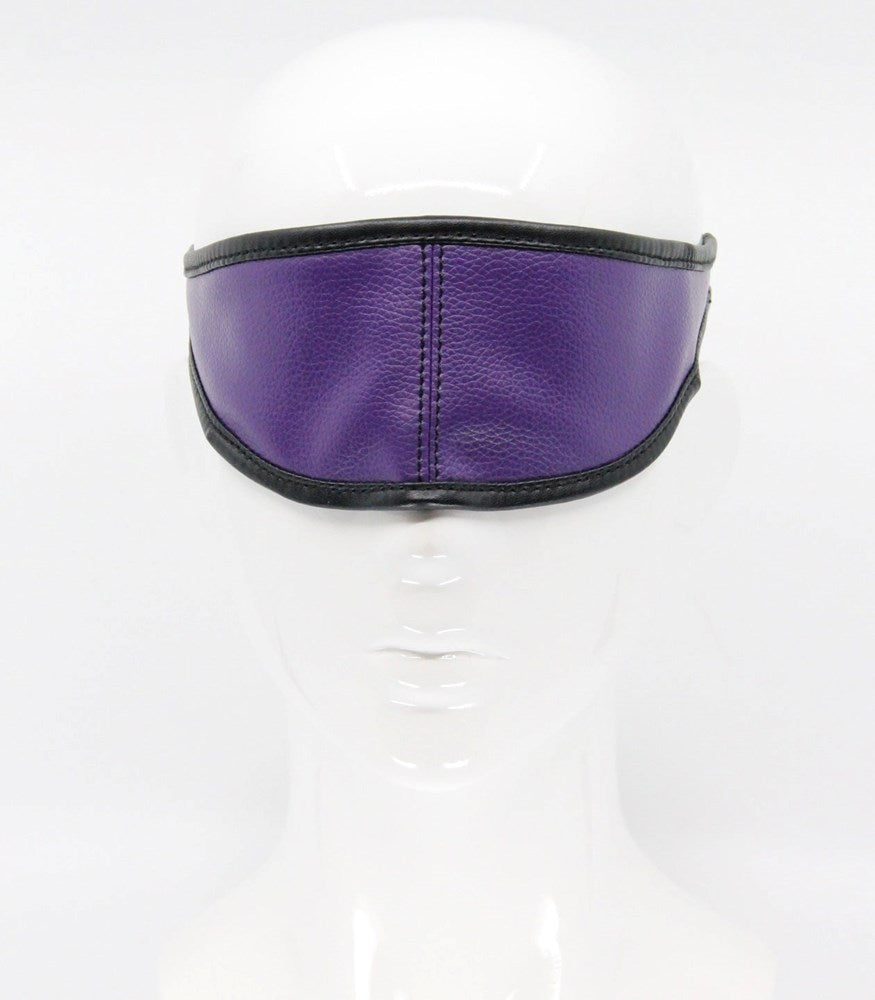 Love In Leather Mouldable Total Block Out Blindfold - Masks And Blindfolds