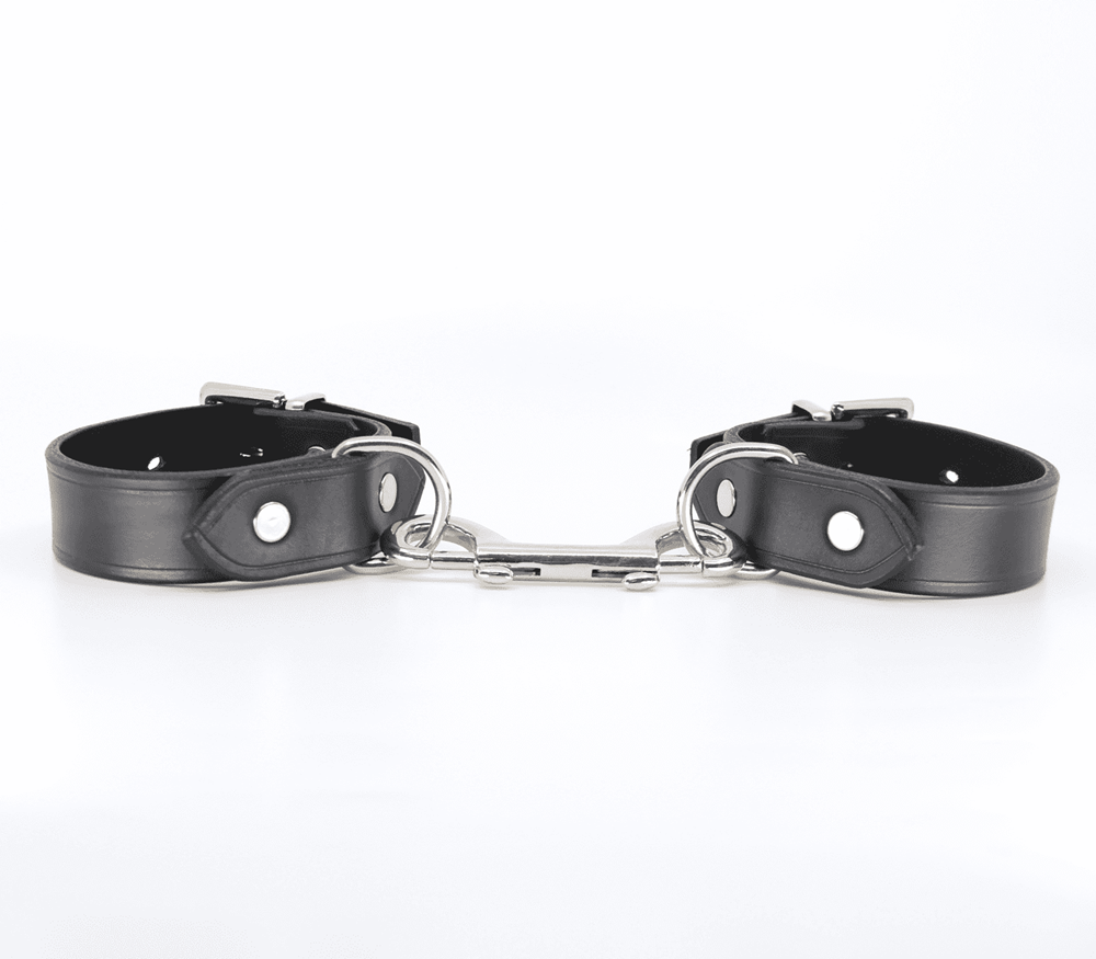 Love In Leather Unlined Leather Wrist Restraints - - Cuffs And Restraints