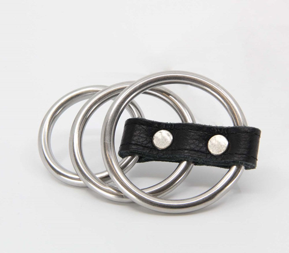 Love In Leather Gates of Hell Bondage Cock Ring - Cock Rings