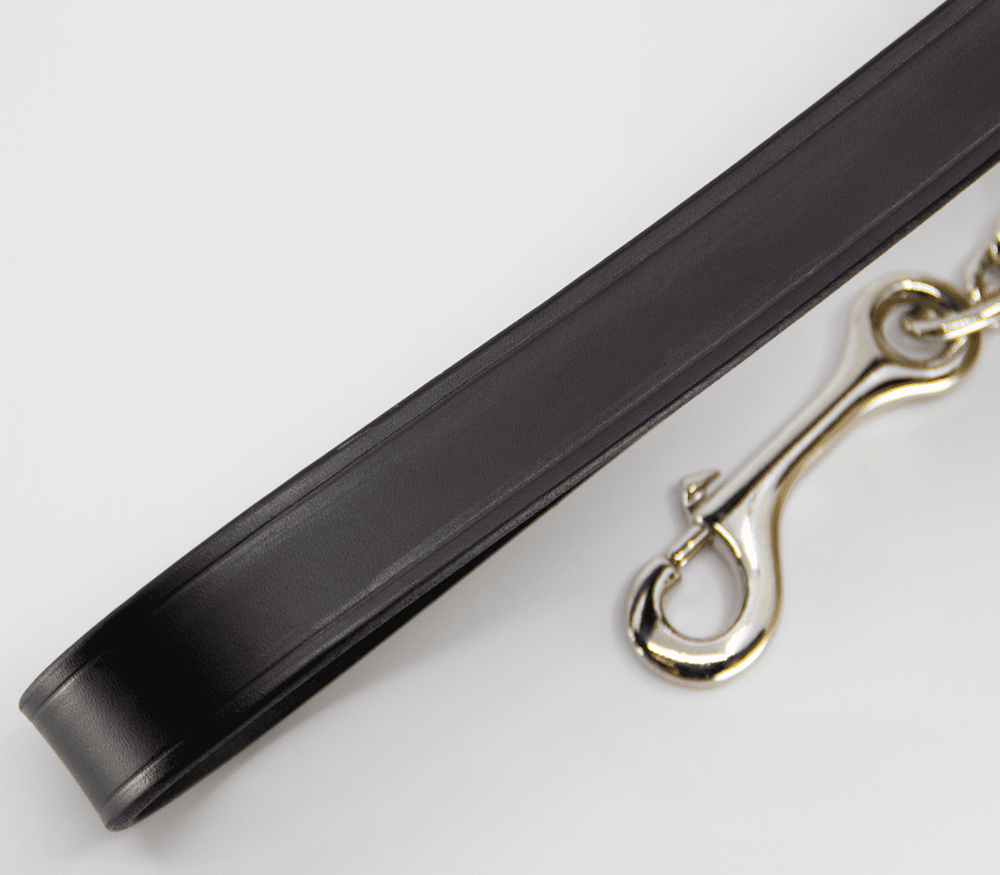 Love In Leather Fetish Play Leather & Chain Lead - - Collars and Leads