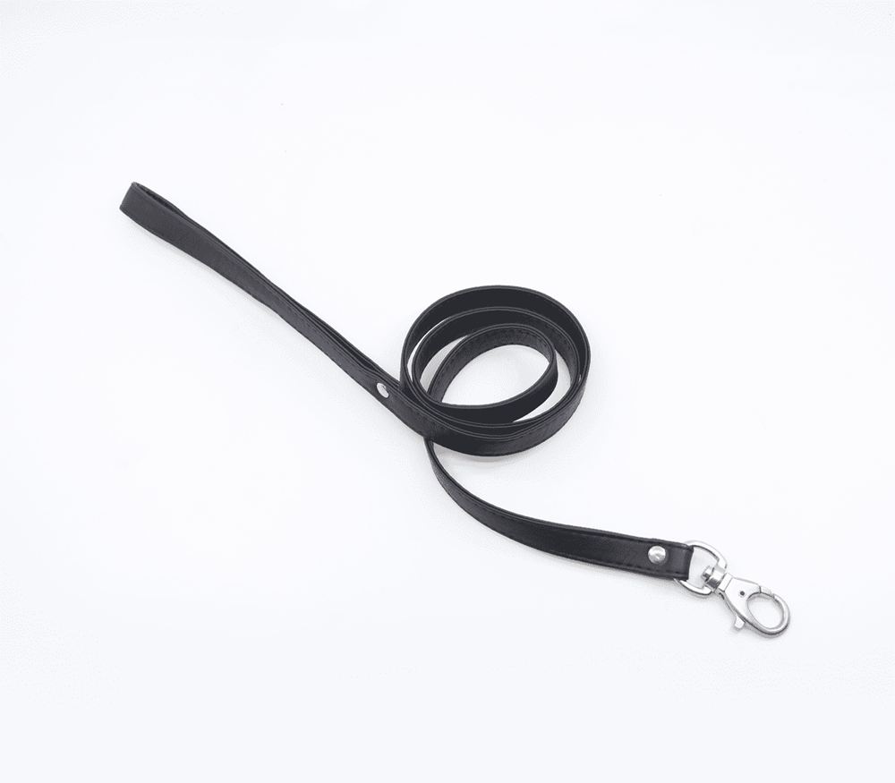 Love In Leather Long Faux Leather Bondage Lead - Default Title - Collars and Leads