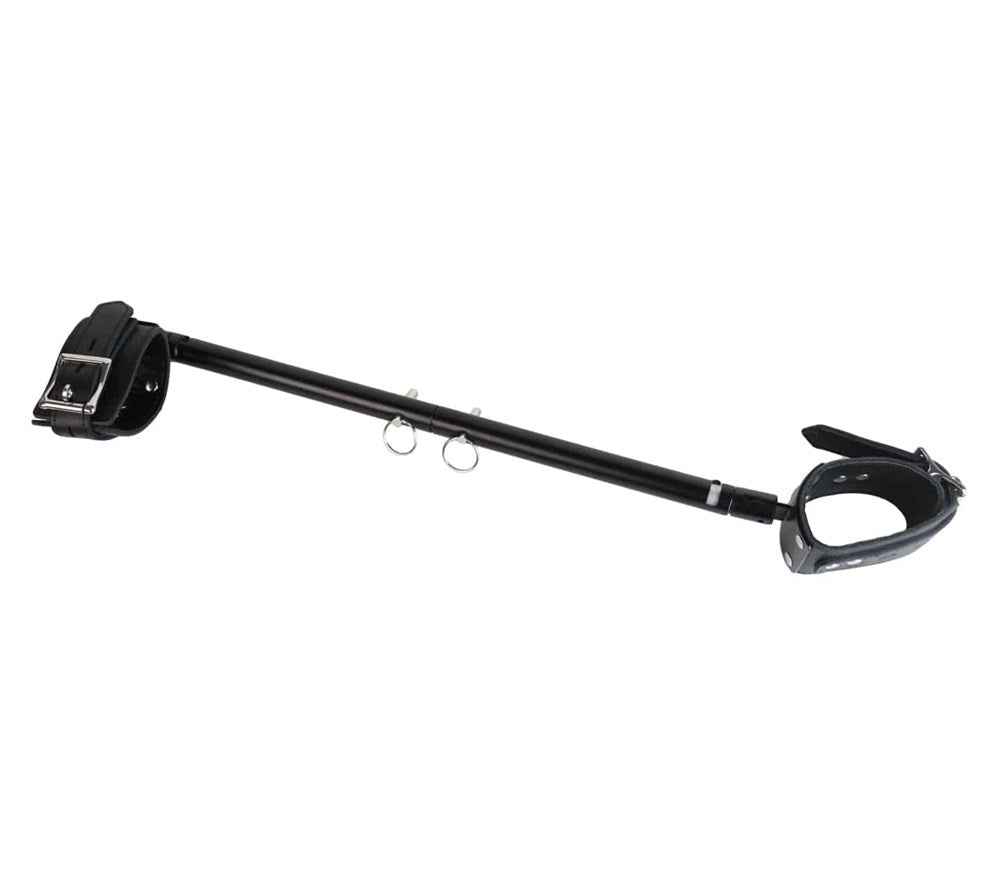 Love In Leather Adjustable Spreader Bar with Cuffs - - Spreaders and Hangers