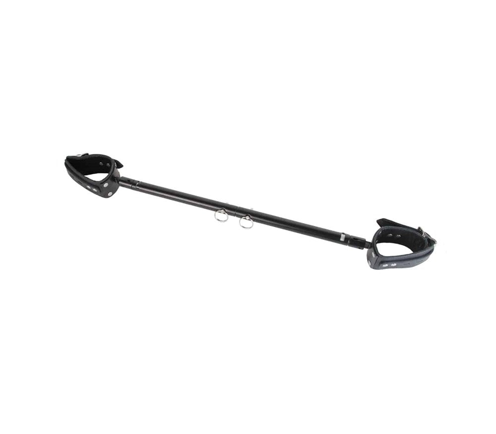 Love In Leather Adjustable Spreader Bar with Cuffs - - Spreaders and Hangers