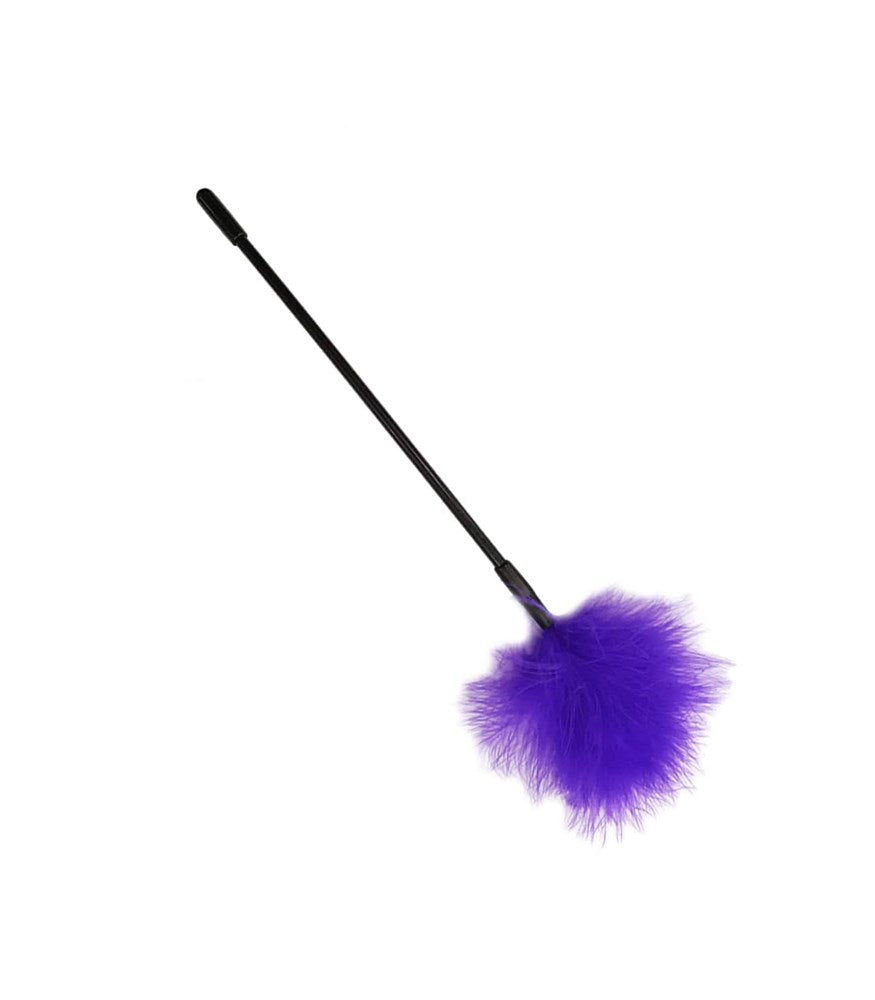 Love In Leather Small Fluffy Feather Tickler - Ticklers