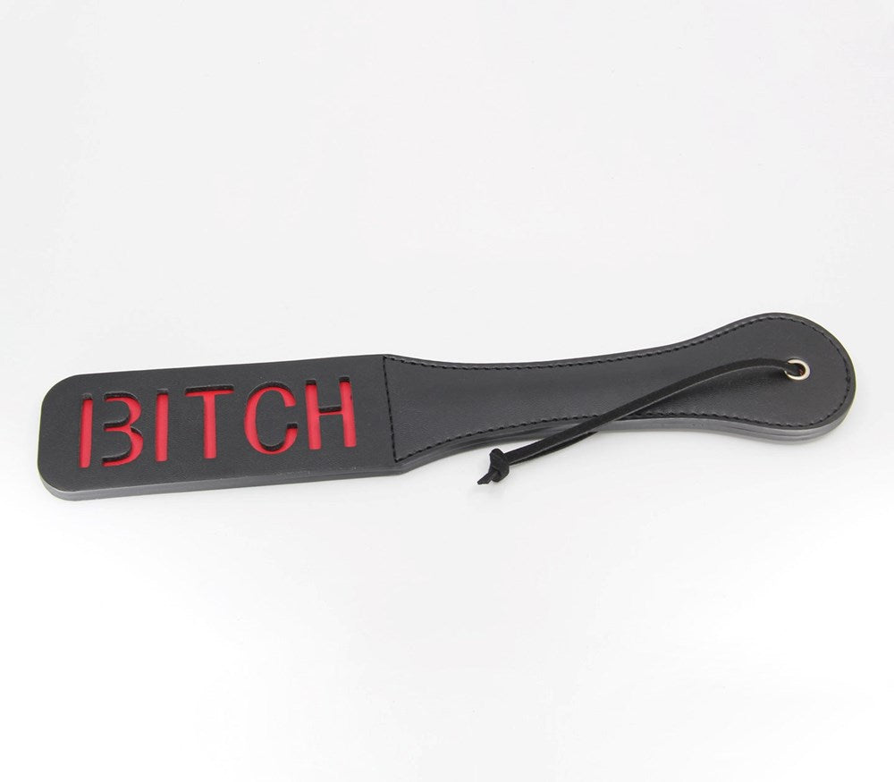Berlin Baby Bitch Cut Out Design BDSM Paddles - - Paddles And Slappers