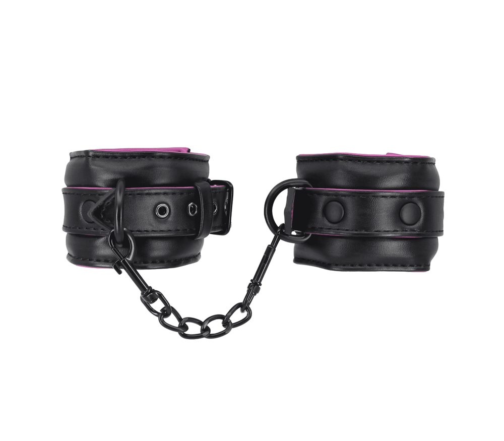 Berlin Baby Padded PU Leather Wrist Cuffs - - Cuffs And Restraints