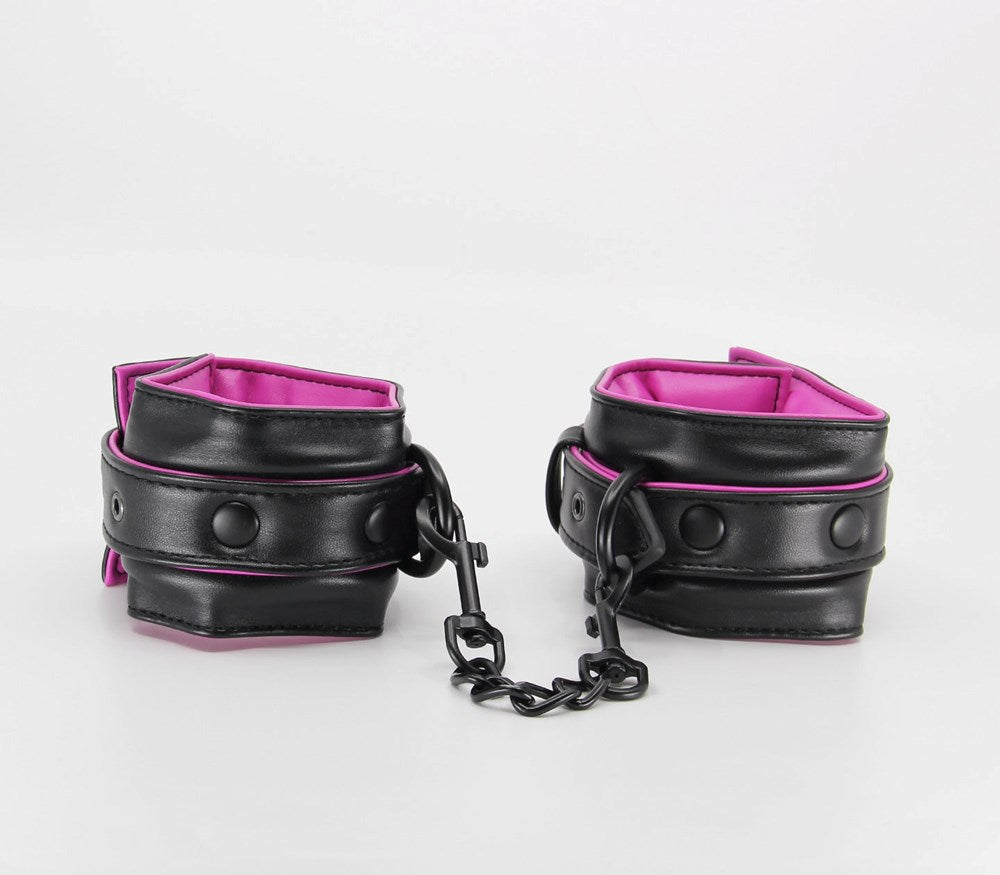 Berlin Baby Padded PU Leather Wrist Cuffs - Default Title - Cuffs And Restraints