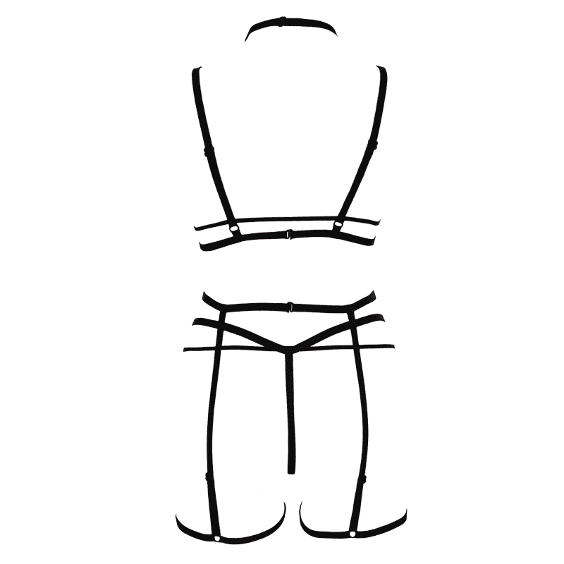 Muse Soft Cup Lace Triangle Womens Bralette Black - - Her Fetish