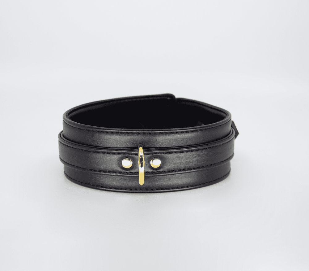 Love In Leather Premium Faux Leather Collar & Leads - - Collars and Leads