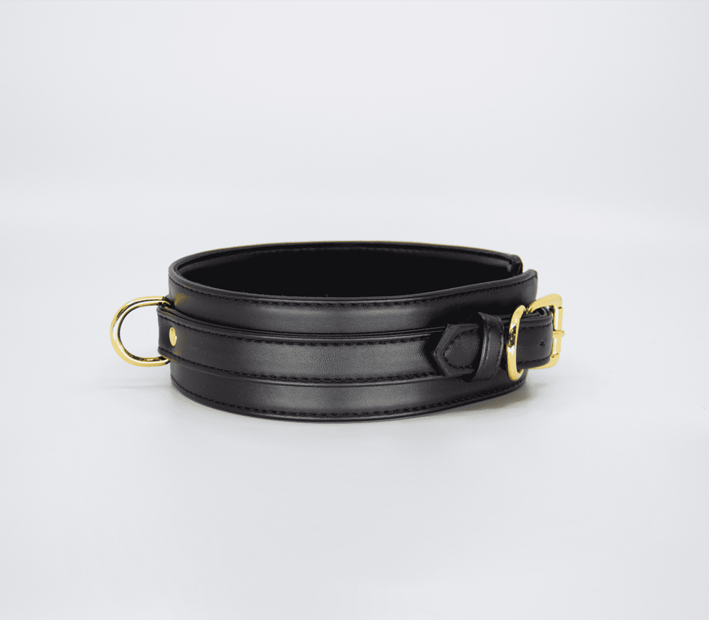 Love In Leather Premium Faux Leather Collar & Leads - - Collars and Leads