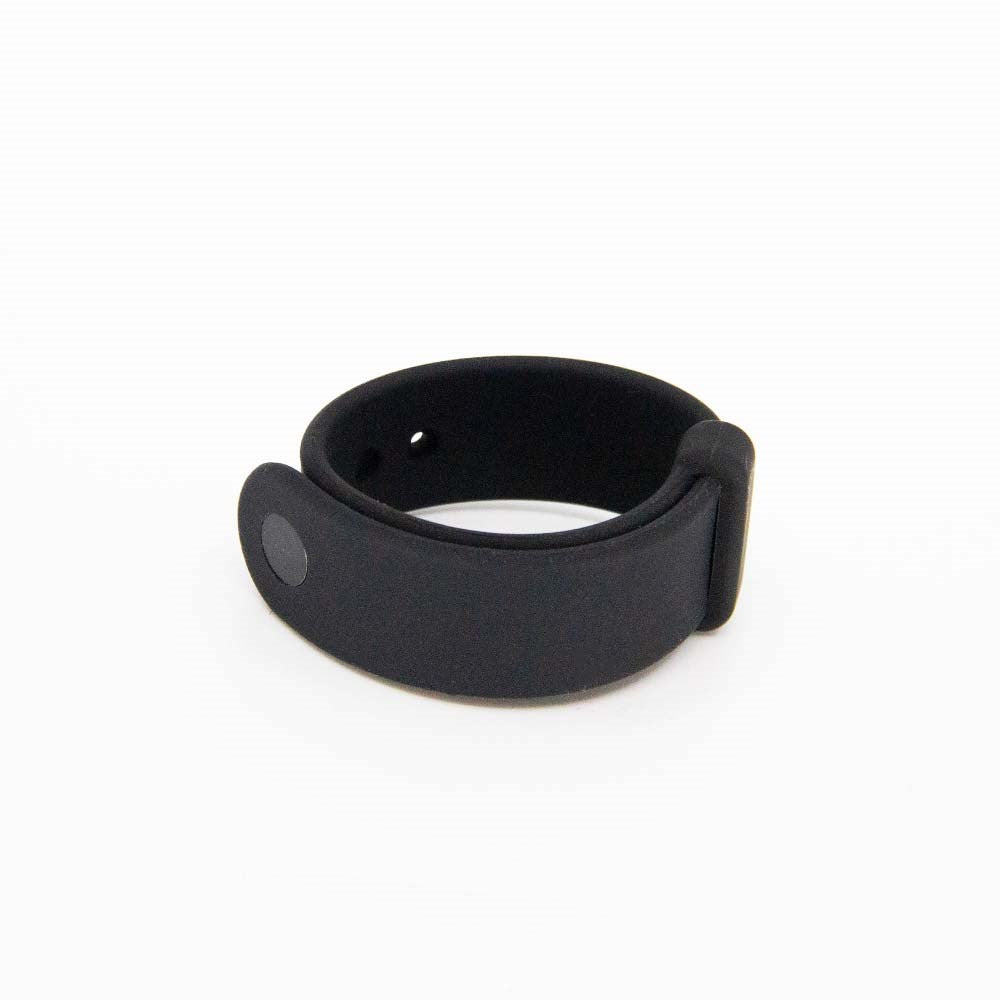 Love In Leather Adjustable Silicone Cock Bang - - Cock Rings