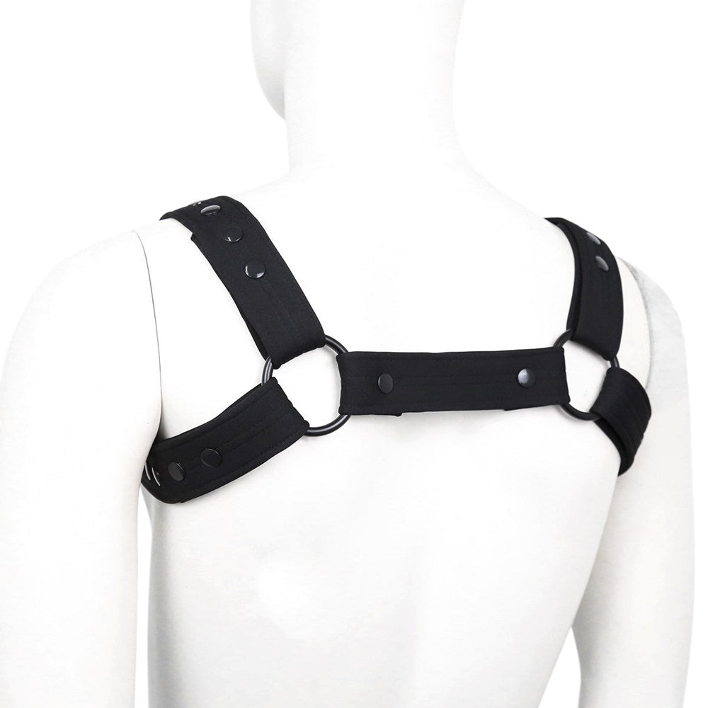 Love In Leather Mens Neoprene Bulldog Brace - - Cuffs And Restraints