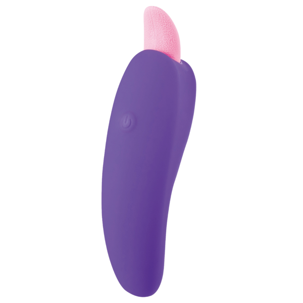 Excellent Power Slurp Slurp Adult Tongue Stimulator - Purple - Finger and Tongue Vibrators