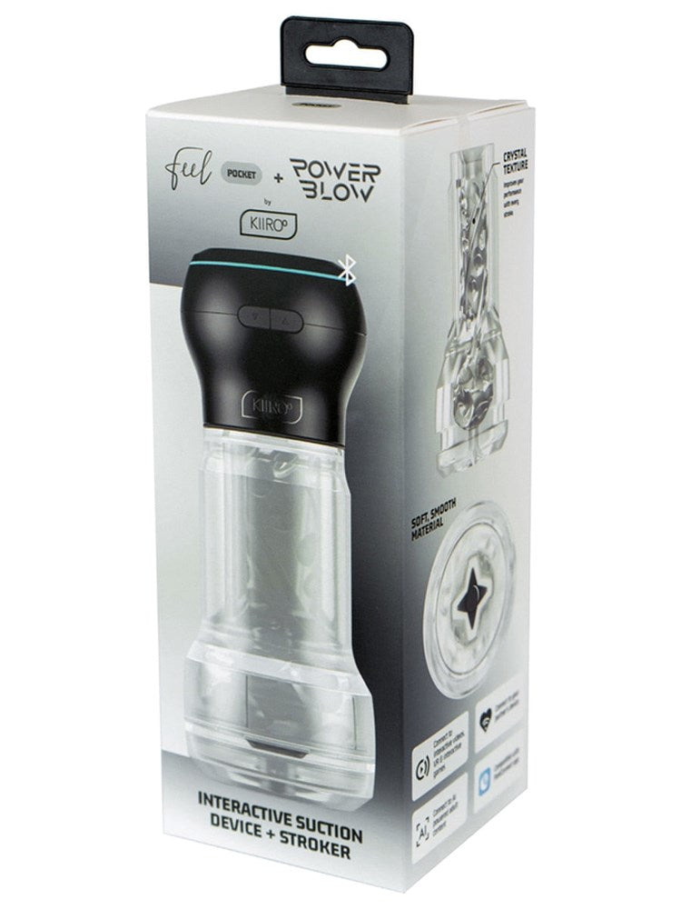 Kiiroo PowerBlow and Pocket Stroker Combo - - Masturbators and Strokers