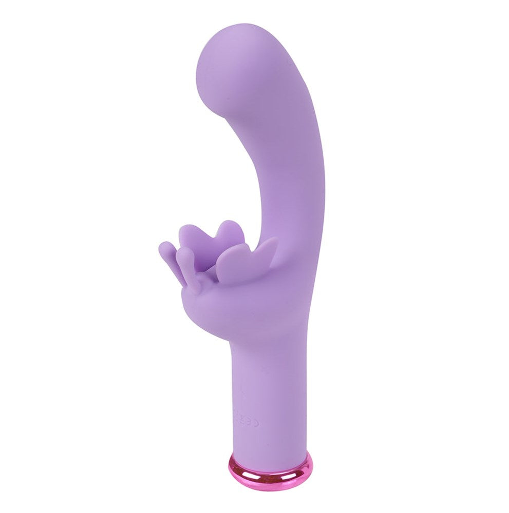 Maia MYLA USB Rechargeable Butterfly Vibrator - Purple - Rabbit Vibrators