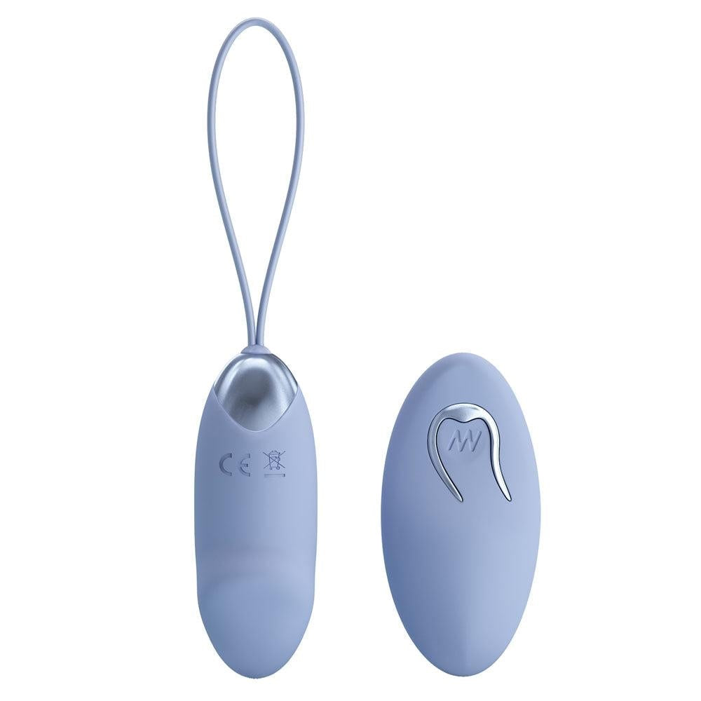 Party Up IVAN Rechargeable Vibrating Egg with Remote - Purple - Love Eggs and Kegel Exercisers