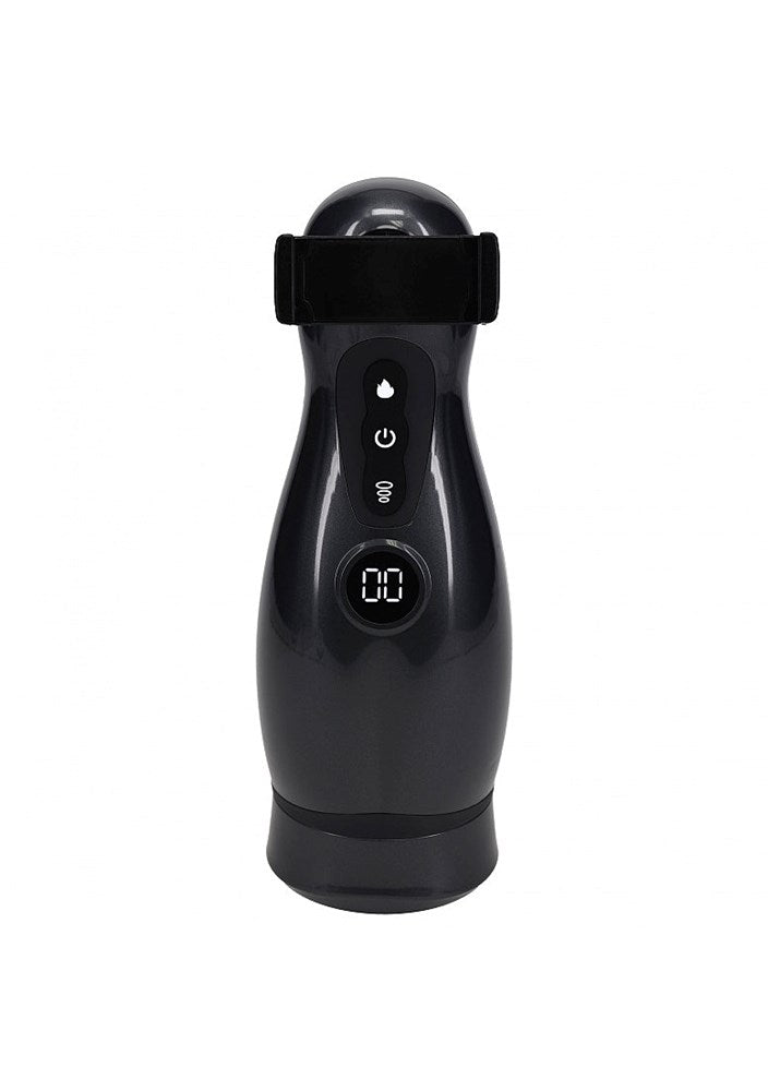 Shots Toys PUMPED Virtuo Vibrating Auto Masturbator - - Masturbators and Strokers