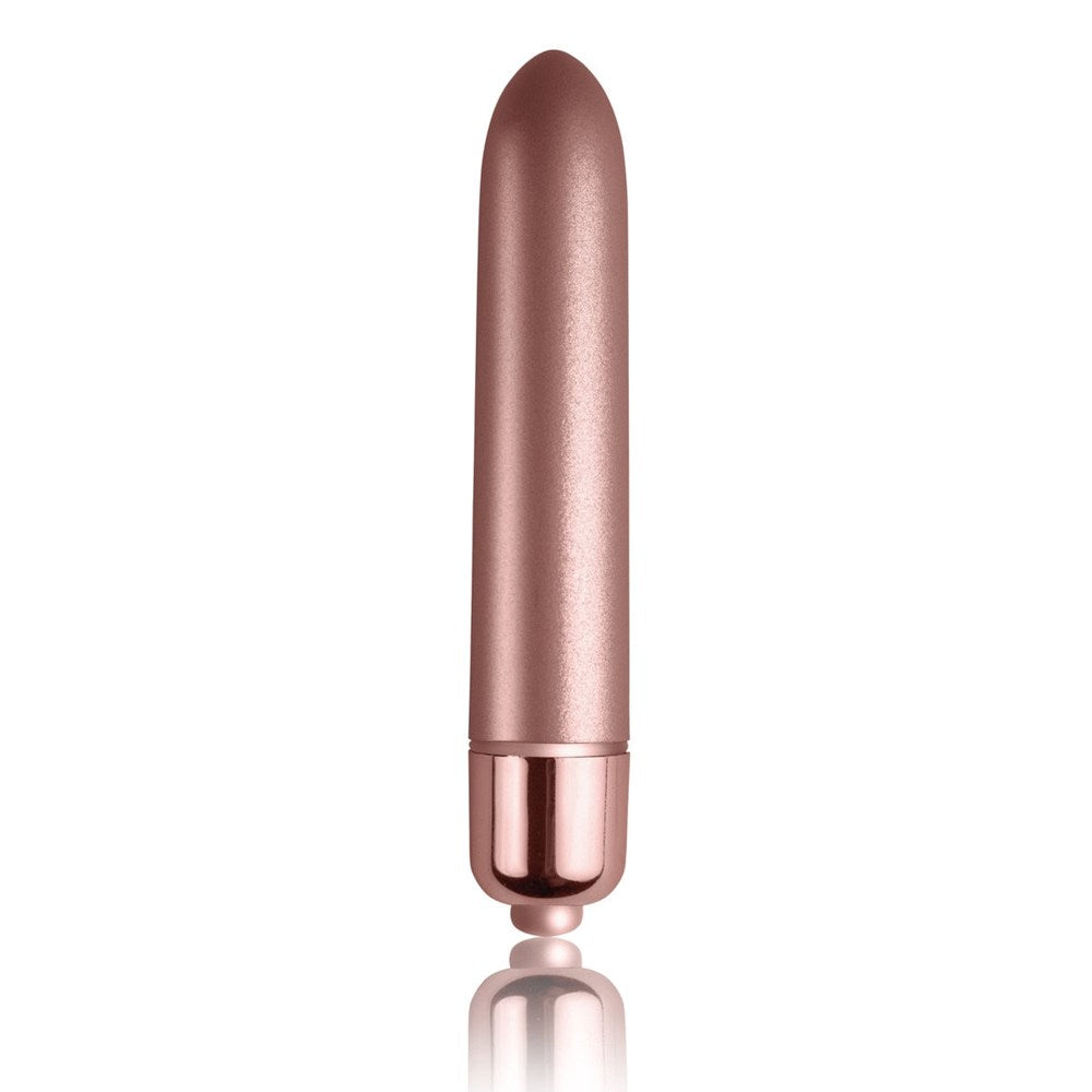 Rocks Off Touch of Velvet Rose Blush Bullet Vibrator - Rose - Bullet Vibrators