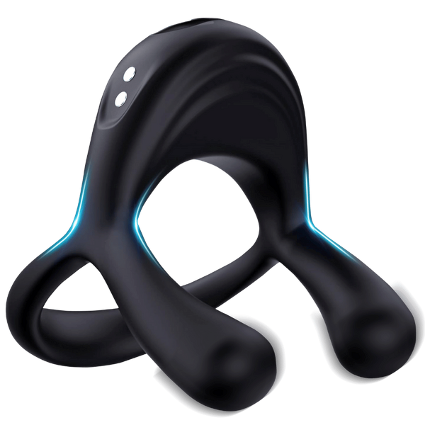 Amovibe Shadow Pulse Rechargeable Cock Ring - - Vibrating Cock Rings