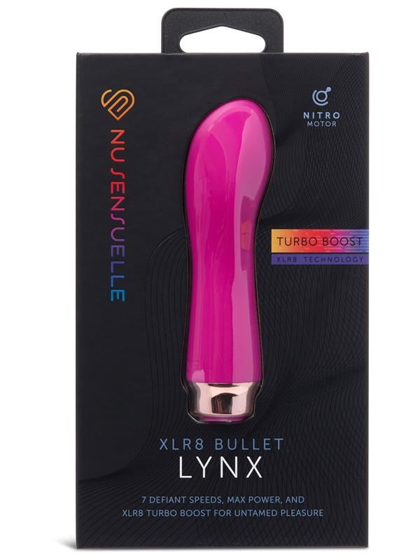 Nu Sensuelle Lynx Vibrating Bullet Massager - - Bullet Vibrators