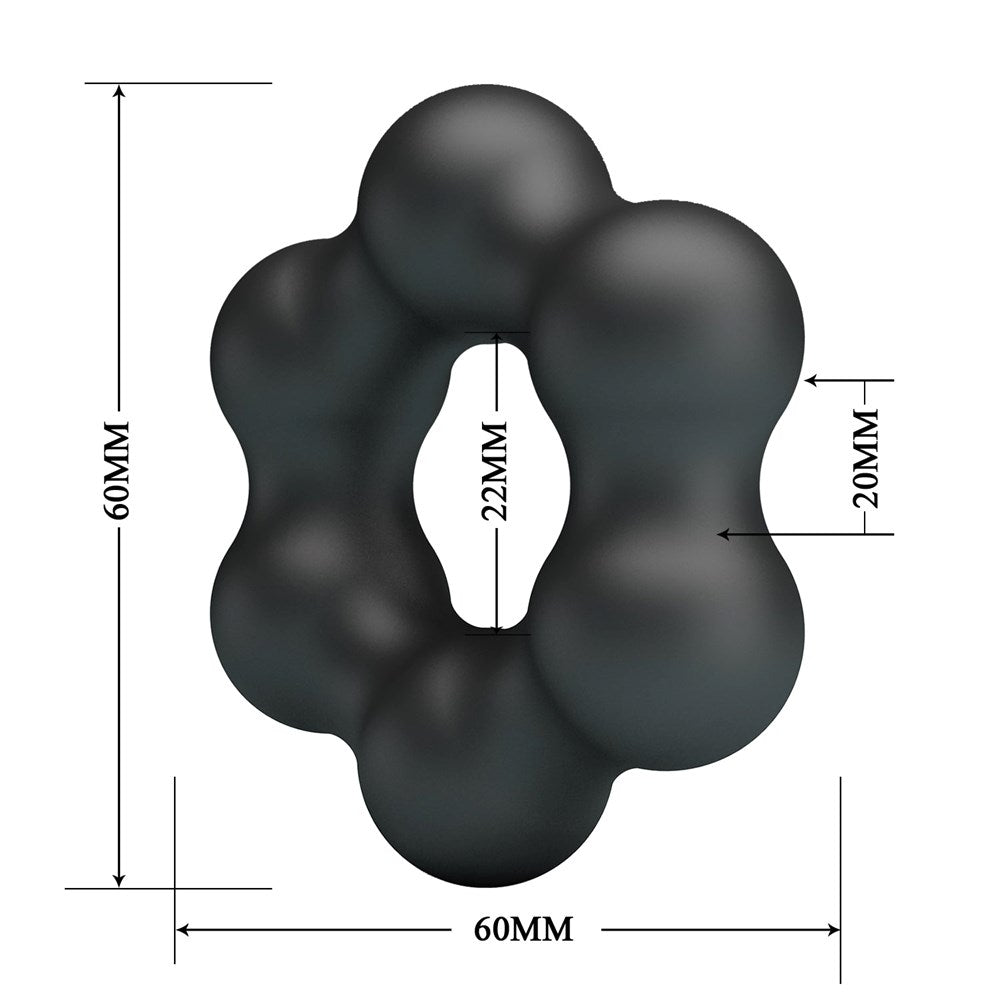 Baile Clauzell Super Soft Silicone Cock Ring No.10 - - Stretchy Cock Rings