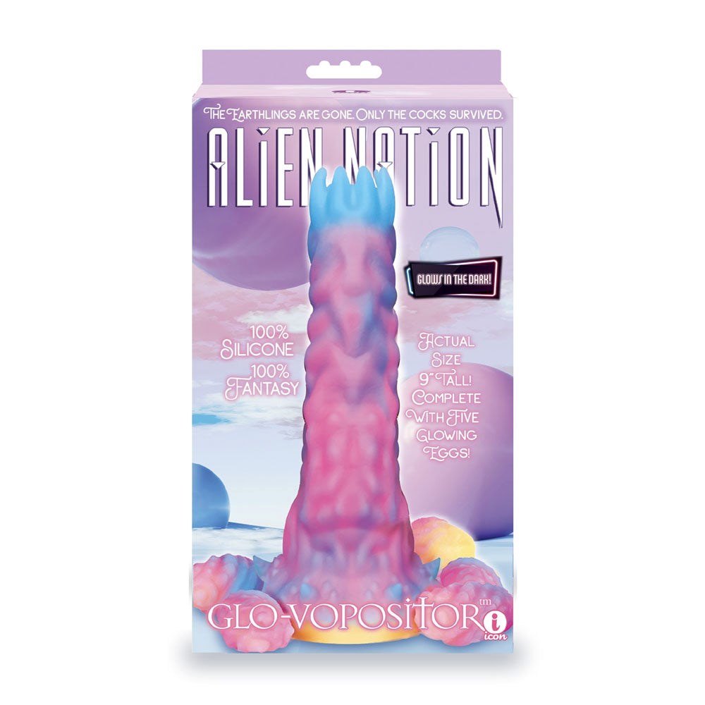 Icon Brands Alien Nation Glovopositor Fantasy Dildo - - Non-Realistic Dildos