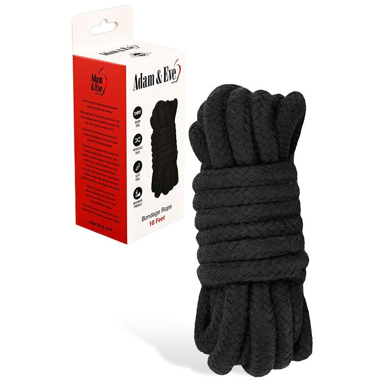 Adam & Eve Fetish Play BONDAGE ROPE - Cuffs And Restraints