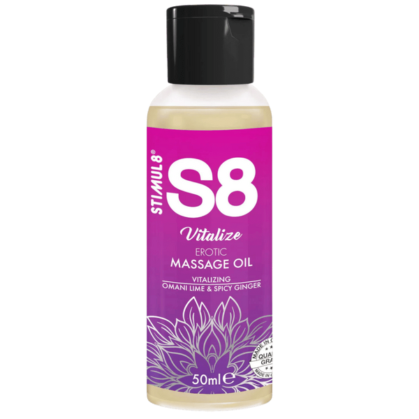 Stimul8 Adult Massage Oil Box (3 x 50 ml) - Massage Oils and Lubricants